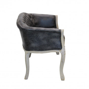 Divano elegante con capitonné in tessuto di lusso Divani Hobby Shop Solution   