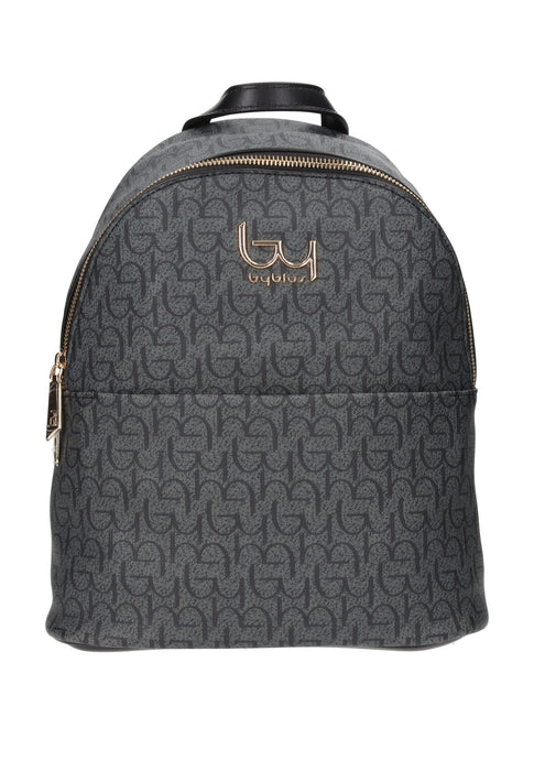 Zaino Notredame Byblos In Ecopelle Logata Con Chiusura A Cerniera 26x31x12 Cm