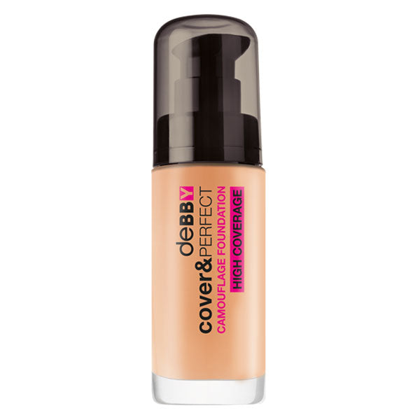 DEBBY COVER & PERFECT CAMOUFLAGE FOUNDATION NATURAL 03