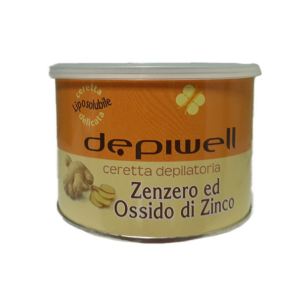 DEPIWELL CERETTA DEPILATORIA ZENZERO ED OSSIDO DI ZINCO 400 ML