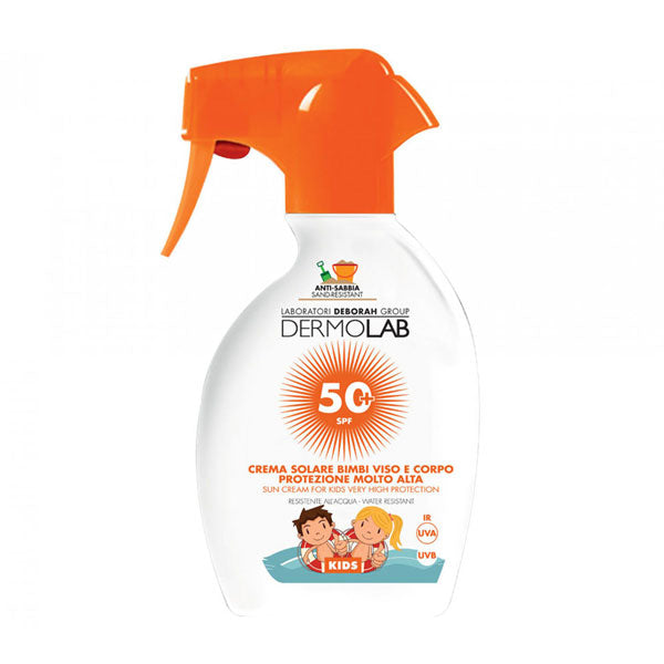 DERMOLAB CREMA SOLARE BIMBI VISO E CORPO SPF50+ SPRAY 250 ML