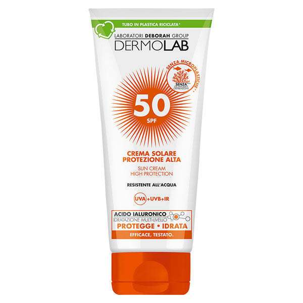 DERMOLAB CREMA SOLARE PROTEZIONE ALTA TUBO SPF50 200 ML