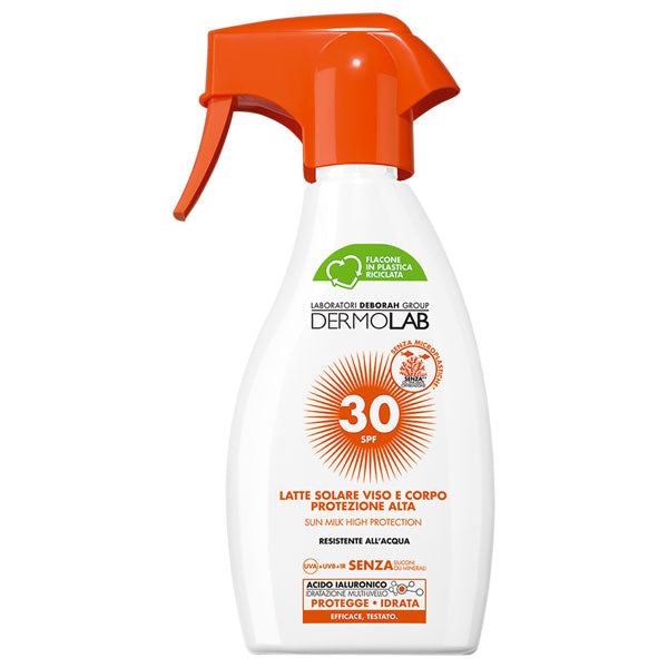 DERMOLAB LATTE SOLARE PROTEZIONE ALTA SPF 30 250 ML