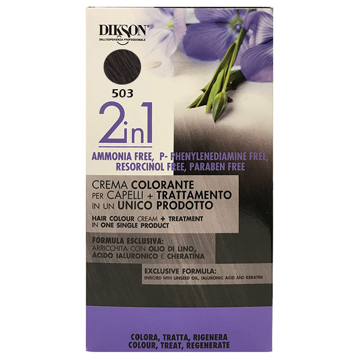 DIKSON 2 IN 1 CREMA COLORANTE CIOCCOLATO 503