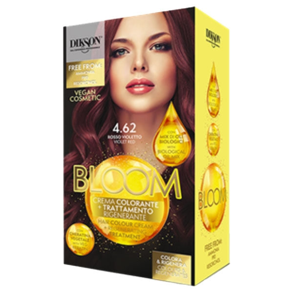 DIKSON BLOOM CREMA COLORANTE ROSSO VIOLETTO 462