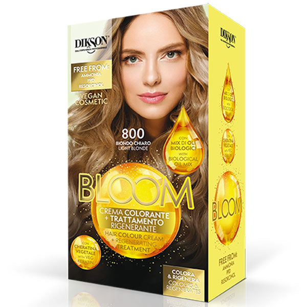 DIKSON BLOOM CREMA COLORANTE BIONDO CHIARO 800