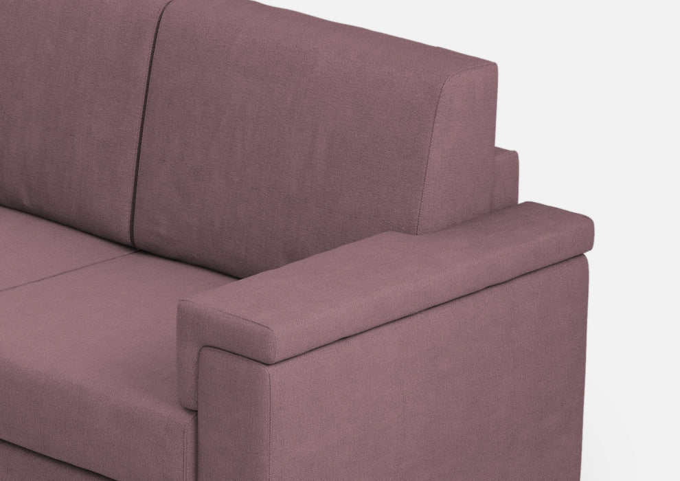 Divano Marrak 2 posti medio (due sedute da 70cm) misure esterne L.168cm