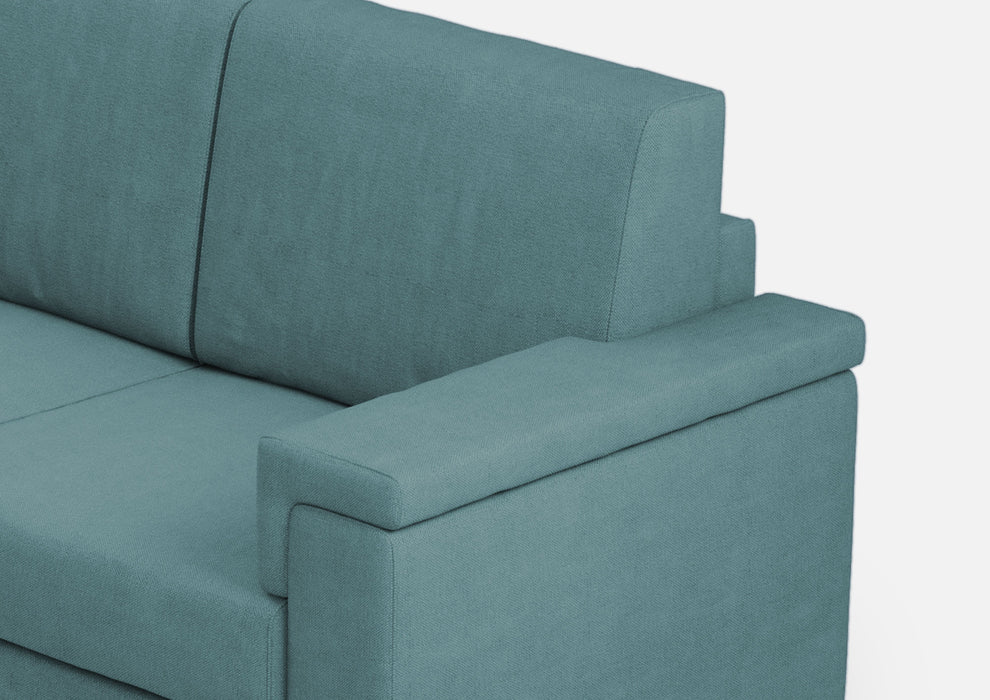 Divano Marrak 2 posti (due sedute da 60cm) misure esterne L.148cm