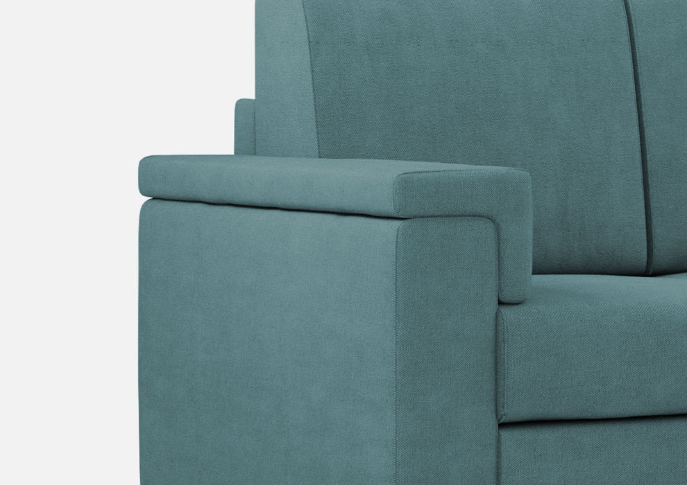 Divano Marrak 2 posti medio (due sedute da 70cm) misure esterne L.168cm