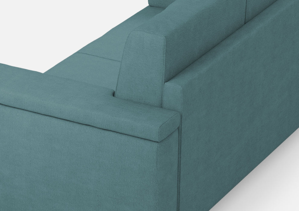 Divano Marrak 2 posti (due sedute da 60cm) misure esterne L.148cm