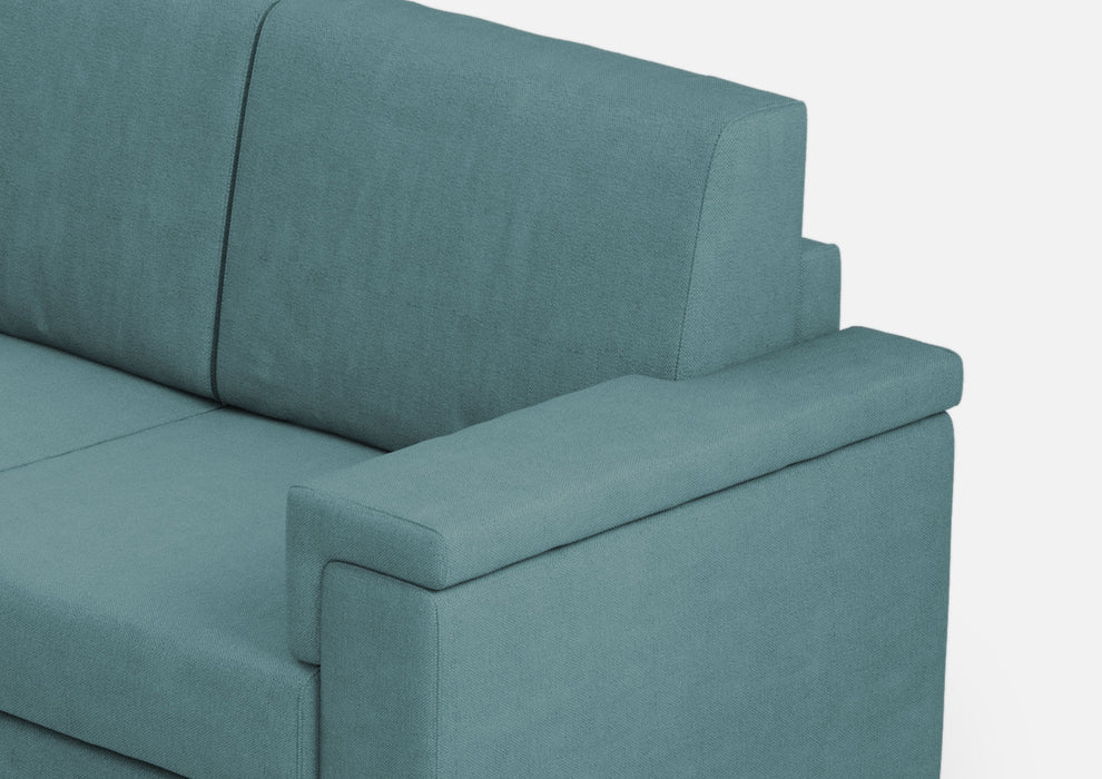 Divano Marrak 3 posti (tre sedute da 60cm) misure esterne L.208cm