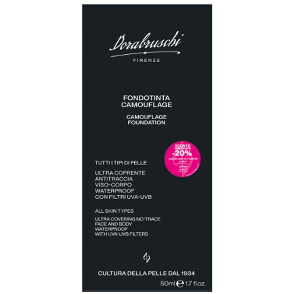 DORABRUSCHI FONDOTINTA ULTRA COPRENTE CAMOUFLAGE 2 50 ML