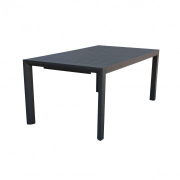 Tavolo alluminio allungabile 160/240 x 100 cm, altezza 74 cm