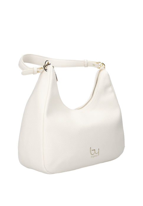 Borsa A Spalla Adventure In Ecopelle Sostenibile Con Chiusura A Zip Tracolla In Tessuto Dimensioni 33x23x12 Cm BY Byblos