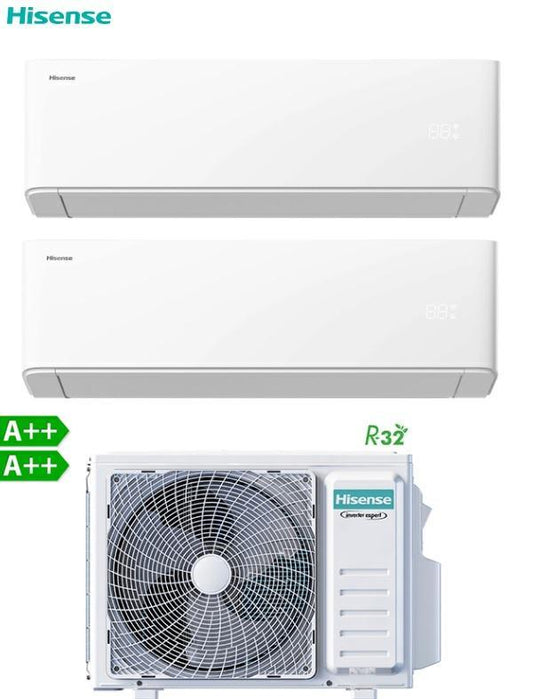 Climatizzatore Dual Split 12000+9000 BTU WiFi A++