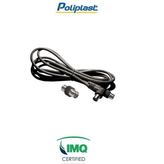 Cavo Antenna 3 m Femmina Maschio Nero