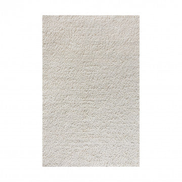 Tappeto in lana e juta avorio 120x180 cm spessore 1 cm