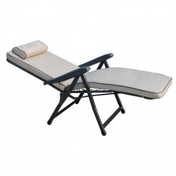 Poltrona automatica in acciaio e tessuto, dimensioni standard, peso 14,8 kg