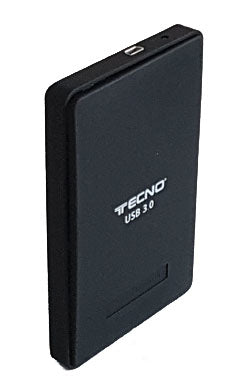 Scatola Esterna HDD/SSD 2.5" USB 3.0 Gomma Nero