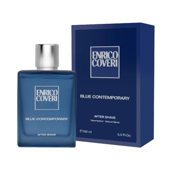 ENRICO COVERI BLUE CONTEMPORARY POUR HOMME AFTER SHAVE 100 ML