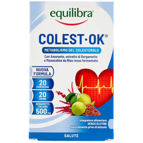 EQUILIBRA INTEGRATORE COLEST OK METABOLISMO DEL COLESTEROLO 20 C