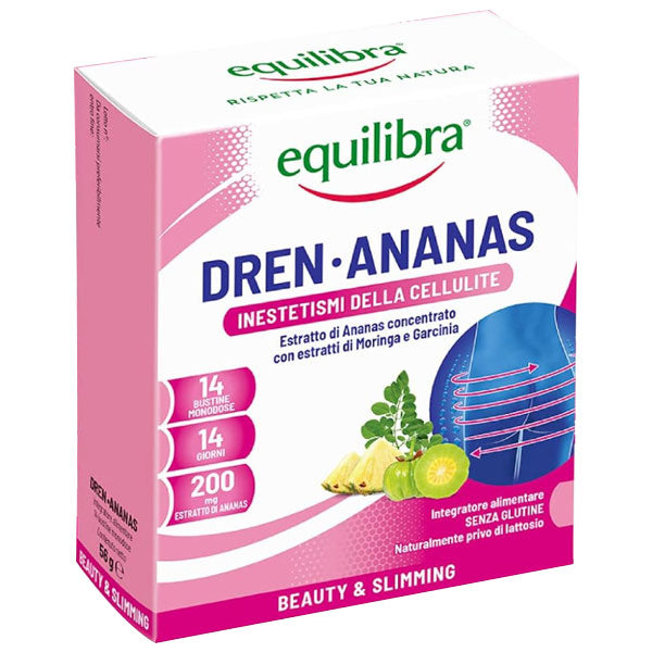 EQUILIBRA INTEGRATORE DREN-ANANAS INESTETISMI DELLA CELLULITE