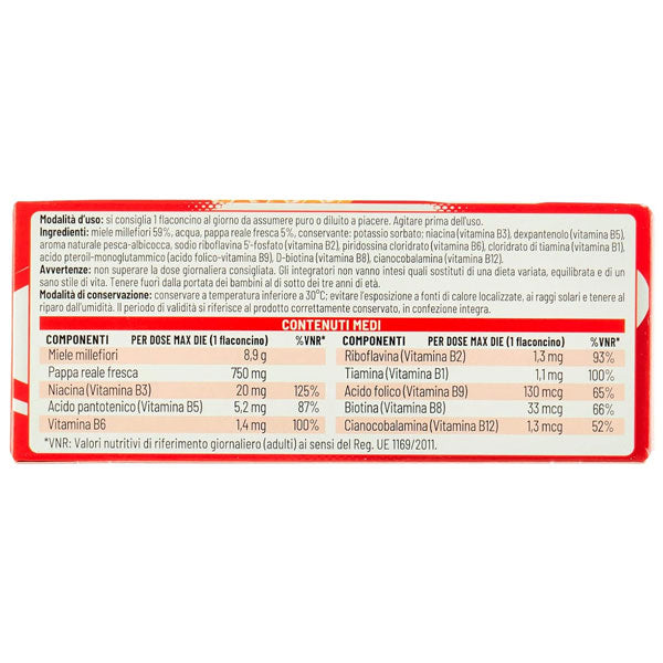 EQUILIBRA INTEGRATORE PAPPA REALE FRESCA STANCHE 10 FLACONI