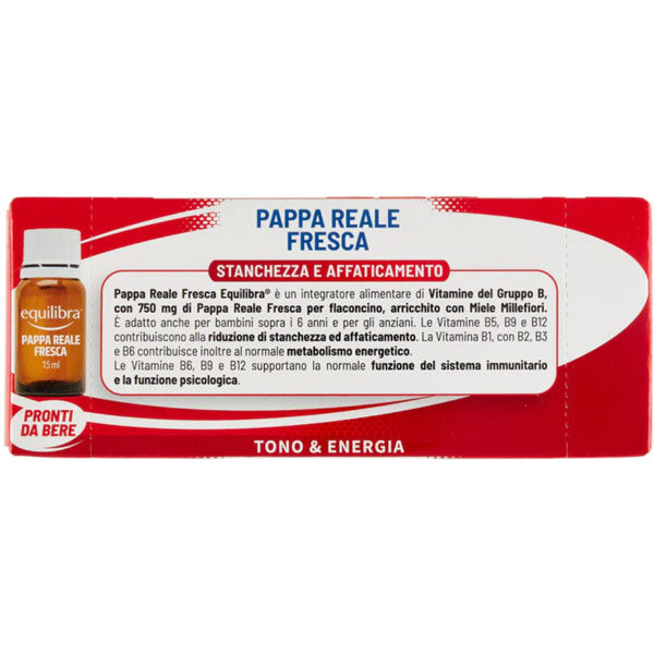EQUILIBRA INTEGRATORE PAPPA REALE FRESCA STANCHE 10 FLACONI