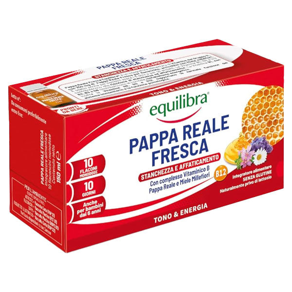 EQUILIBRA INTEGRATORE PAPPA REALE FRESCA STANCHE 10 FLACONI