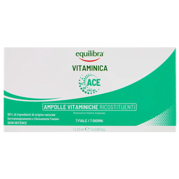 EQUILIBRA VITAMINICA AMPOLLE FIALE VISO 7 X 2.5 ML