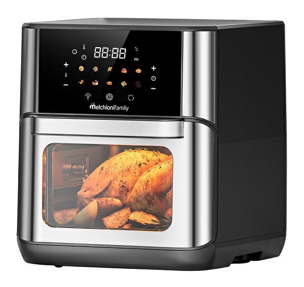 Friggitrice ad Aria Flora 12 Lt 1800W Nero