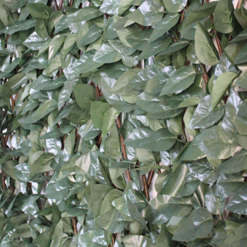 Siepe sintetica estensibile in bambù, polietilene, 100x200 cm
