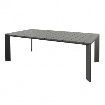 Tavolo struttura alluminio verniciato, dimensioni 200x100x75 cm, peso 29 kg
