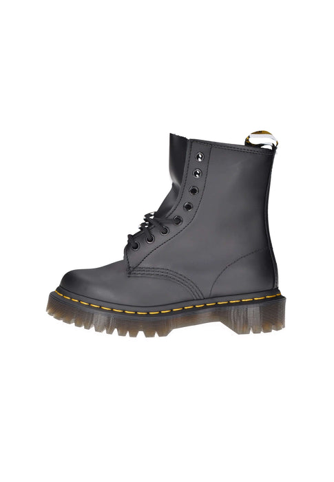 Dr Martens 1460 Bex Stivali In Pelle Con Chiusura A Lacci Sottopiede Imbottito In Pelle E Suola In Gomma