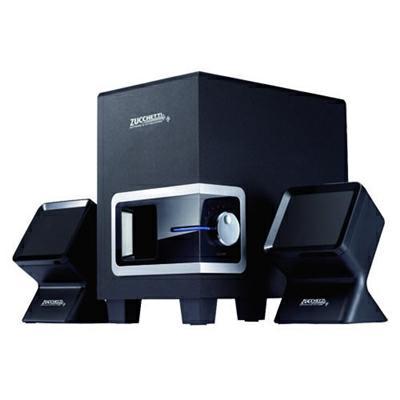Speaker 2.1 Zucchetti Subwoofer 60W Nero Attivo
