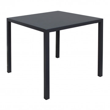 Tavolo autolivellante 80x80 cm altezza 75 cm in metallo antracite