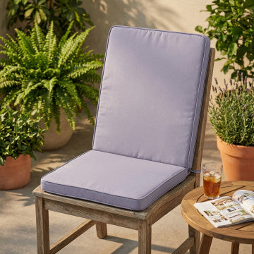 Cuscino sfoderabile in poliestere idrorepellente 95x44 cm spessore 4