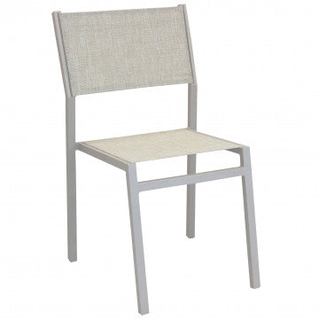 Havana Chair - Chaise de jardin avec structure en aluminium et textilène