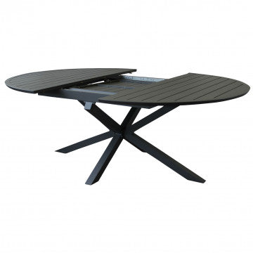 Tavolo rotondo allungabile diametro 150-204 cm, altezza 75 cm