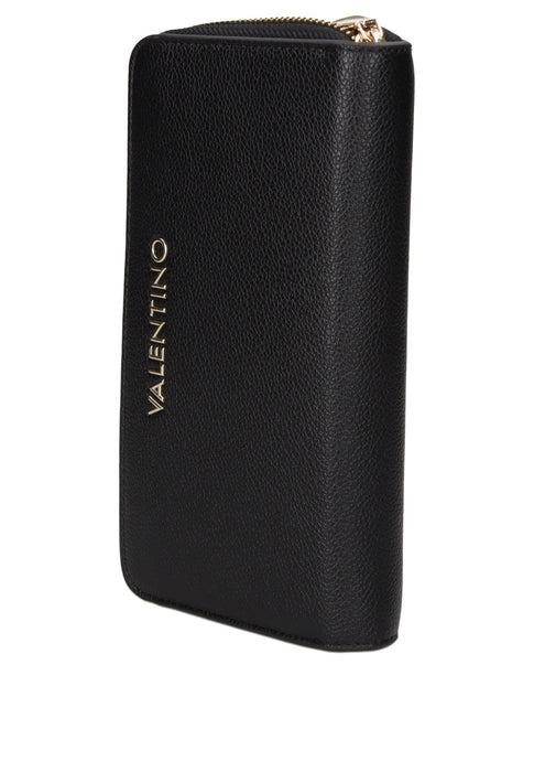 Portafoglio Doris In Ecopelle Con Chiusura Con Cerniera E Slot Per Carte Misure 19x10x3 Cm Valentino Bags