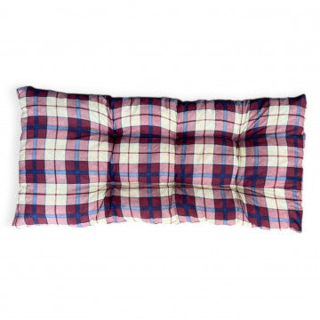 Cuscino poltrona relax cotone 100% con imbottitura spugna gomma piuma