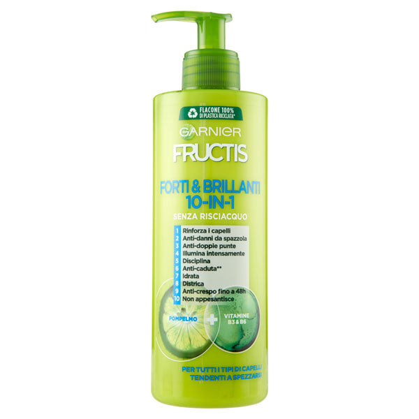 GARNIER FRUCTIS FORTI BRILLANTI 10 IN 1 SENZA RISCIACQUO 400 ML