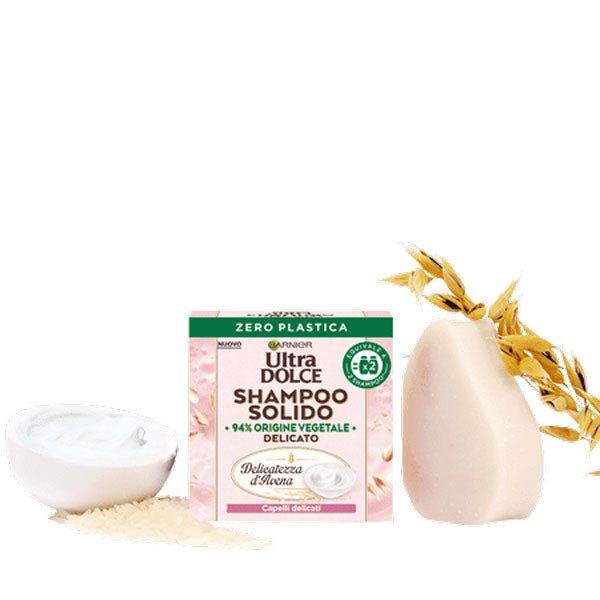 GARNIER ULTRA DOLCE SHAMPOO SOLIDO DELIC D AVENA CAP NORMALI 60G