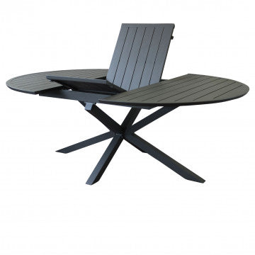 Tavolo rotondo allungabile diametro 150-204 cm, altezza 75 cm