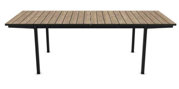 Tavolo Estensibile Porto Nova Ashwood Grafite 160-240 cm