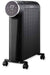 Radiatore ad olio digitale nero con display touchscreen, ruote e controllo remoto, perfetto per riscaldamento efficiente, SKU: DCG-RA2912D