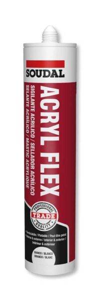 Sigillante acrilico Acriflex 300 ml bianco verniciabile