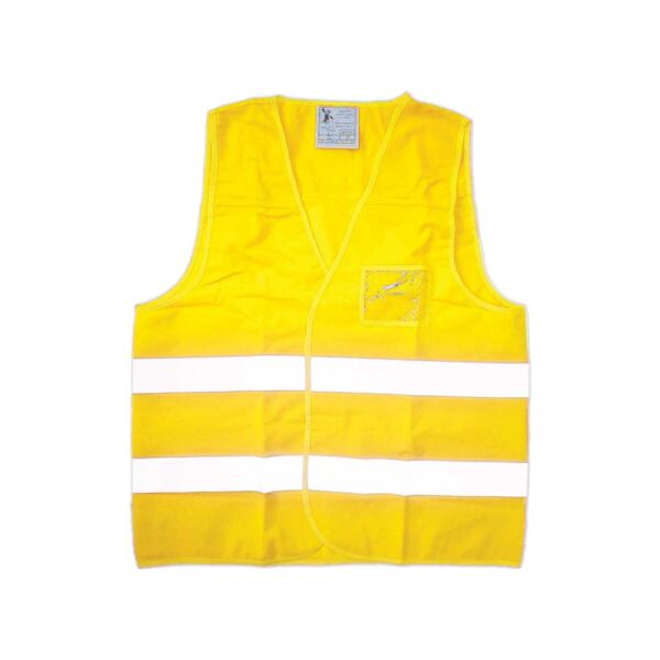 Gilet Catarifrangente Seba Arancio Fluo con Porta Badge