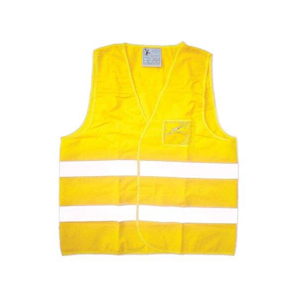 Gilet Catarifrangente Seba Arancio Fluo con Porta Badge