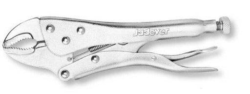 Pinza Curve 10P per Uso Flessibile in acciaio cromato con ganasce curve, ideale per lavori di utensileria e serraggio preciso. Marchio Eurogross.